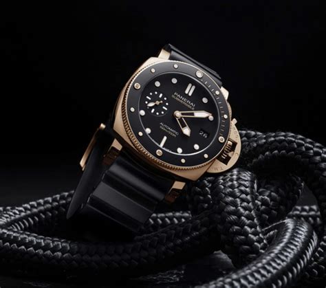 panerai submersible 42mm on wrist|panerai submersible goldtech 42mm.